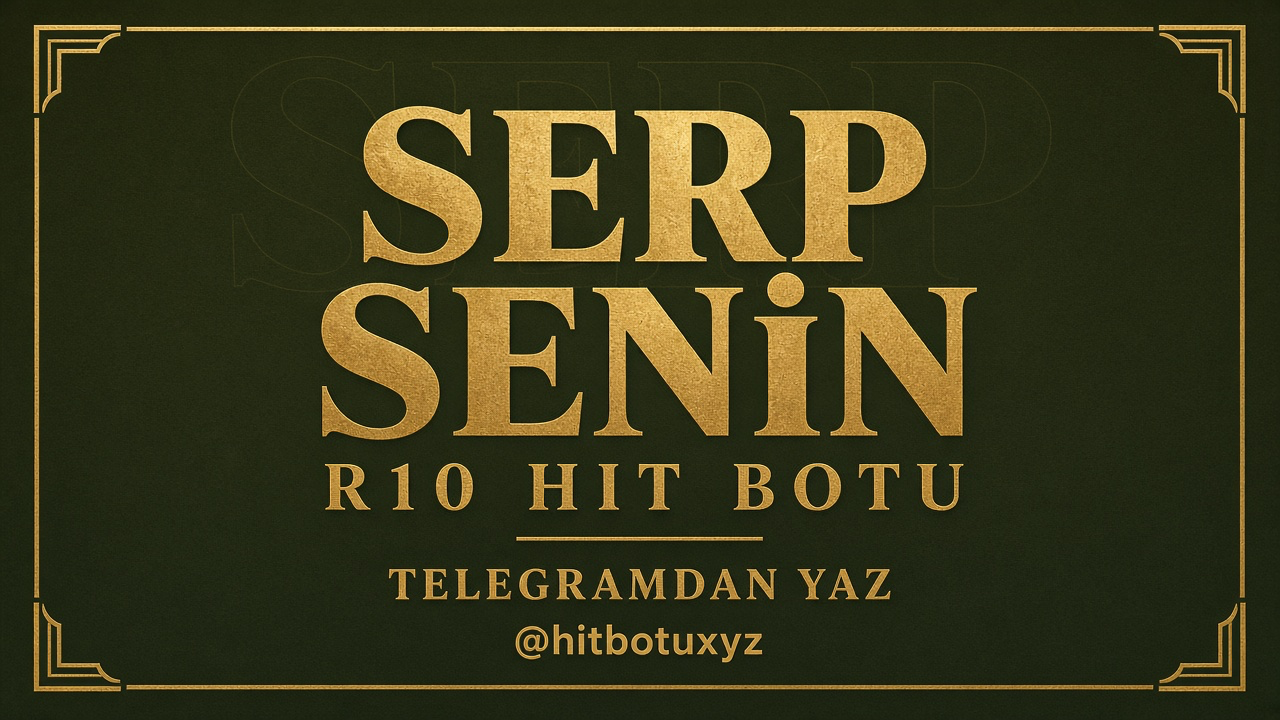 R10 Hit Botu afişi 2 — Google'ı ele geçir. Kafa garanti, live Gmail cookie, request hit, tüm keyler, @hitbotuxyz. r10hitbotu.xyz